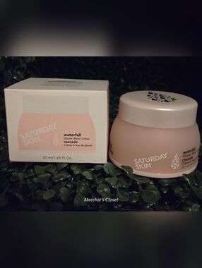 Saturday Skin Waterfall Glacier Water Cream - 1.69oz Full Size - BNIB
